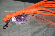 Reststück Biothane orange ultraleicht 2